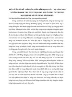 MỘT SỐ Ý KIẾN ĐỀ XUÁT GÓP PHẦN ĐẨY MẠNH TIÊU THỤ HÀNG HOÁ VÀ TĂNG DOANH THU TIÊU THỤ HÀNG HOÁ Ở CÔNG TY THƯƠNG MẠI DỊCH VỤ VÀ XÂY DỰNG HẢI PHÒNG