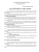 Bản kiểm điểm chuẩn