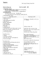 Giao an lop 1/tuan 16/hoa yh