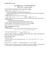 De thi HK I.nam 2010-2011