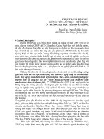 Thực trạng đội ngũ giảng viên âm nhạc- mỹ thuật ở trường đại học