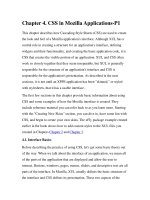 Creating Applications with Mozilla-Chapter 4. CSS in Mozilla Applications-P1