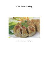 Chả Đùm Nướng