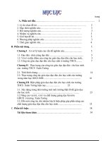 Công tác giáo dục đạo đức học sinh ở trường THCS