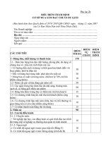 BM.VHTTDL.13. - Biểu điểm thẩm định cơ sở mua sắm đạt chuẩn du lịch