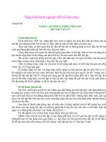 Sáng kiên kinh nghiệm lý(Nâng cao chất lượng tiết dạy bài tập vật lý)