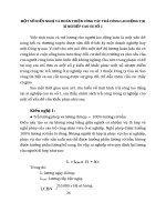 MỘT SỐ KIẾN NGHỊ VÀ HOÀN THIỆN CÔNG TÁC TRẢ CÔNG LAO ĐỘNG TẠI XÍ NGHIỆP CAO SU SỐ 1