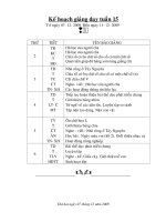 Giáo án 3 Tuần 15-16