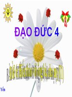 bài 6: Hiếu thảo với ông bà,...