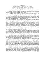 Lãnh đạo cuộc kháng chiến chống thực dân Pháp và can thiệp Mỹ 1945-1954