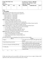 thi học kỳ I GDCD 9 tham khảo