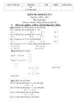 KTDK LAN 2 (LOP 1-OANH)
