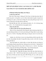 MỘT SỐ GIẢI PHÁP NÂNG CAO NĂNG LỰC CẠNH TRANH TẠI CÔNG TY VẬN TẢI HÀNG HOÁ ĐƯỜNG SẮT