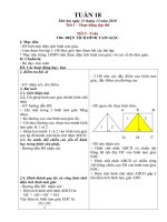 Giáo án Lớp 5 Tuần 18 CKTKN