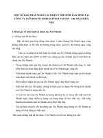 MỘT SỐ GIẢI PHÁP NHẰM CẢI THIỆN TÌNH HÌNH TÀI CHÍNH TẠI CÔNG TY LIÊN DOANH TNHH JUPITER PACIFIC  CHI NHÁNH HÀ NỘI