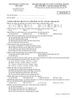 Đề Sinh - MĐ 354. HKI.2010-2011