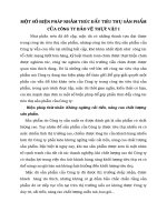 MỘT SỐ BIỆN PHÁP NHẰM THÚC ĐẨY TIÊU THỤ SẢN PHẨM CỦA CÔNG TY BẢO VỆ THỰC VẬT I