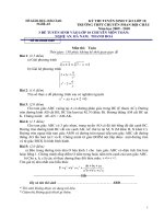 3 đề tuyển sinh lớp 10 môn Toán và đáp án