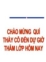 Làm quen số nguyên âm