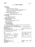 Bài 13. Công cơ học