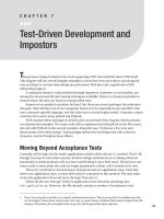 Test-Driven Development and Impostors