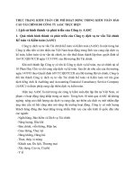 THỰC TRẠNG KIỂM TOÁN CHI PHÍ HOẠT ĐỘNG TRONG KIỂM TOÁN BÁO CÁO TÀI CHÍNH DO CÔNG TY AASC THỰC HIỆN