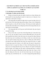 GIẢI PHÁP TẠO ĐỘNG LỰC CHO NGƯỜI LAO ĐỘNG BẰNG CÔNG CỤ KINH TẾ TẠI CÔNG TY CỔ PHẦN VẬN TẢI ÔTÔ  NGHỆ AN