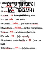 ÔN THI HKI - TA 9 (HOT)