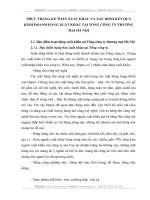 THỰC TRẠNG KẾ TOÁN XUẤT KHẨU VÀ XÁC ĐỊNH KẾT QUẢ KINH DOANH HÀNG XUẤT KHẨU TẠI TỔNG CÔNG TY THƯƠNG MẠI HÀ NỘI