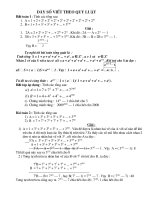 dãy số viết theo qui luật