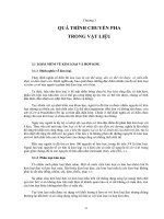 Chương 3: QUÁ TRÌNH CHUYỂN PHA TRONG VẬT LIỆU