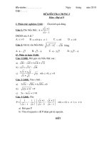 De KT Chuong I(Dai so 9)