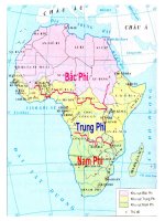 Các khu vực Châu Phi