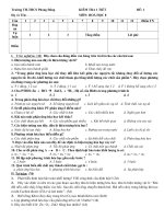 Bài KT hóa 8_bài 2