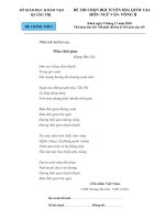 ĐỀ THI CHỌN HSG QUỐC GIA MÔN VĂN VÒNG 2-2010