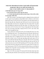 PHÂN TÍCH TÌNH HÌNH XÂY DỰNG VÀ THỰC HIỆN  KẾ HOẠCH KINH DOANH MÁY TÍNH VÀ CÁC THIẾT BỊ TIN HỌC CỦA