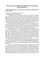 Thực trạng các hệ thống phân phối thép trên thị trường Việt Nam hiện nay