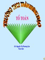 LUYỆN TẬP T. 24 ĐẠI SỐ 9