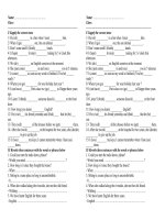 ôn tập HKI Lớp 10 - 2010-2011(Mới)