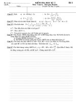 kiểm tra học kì 1 toán 8 ( hot )