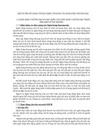 MỘT SỐ VẤN ĐỀ CHUNG VỀ HOẠT ĐỘNG TÍN DỤNG CỦA NGÂN HÀNG THƯƠNG MẠI