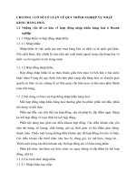 CHƯƠNG 1 CỞ SỞ LÝ LUẬN VỀ QUY TRÌNH NGHIỆP VỤ NHẬP KHẨU HÀNG HOÁ