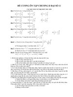 Đề cương ôn tập chương 2- ĐS 11