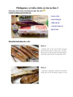 Philippines có kiểu chiên cà tím lạ lắm í!