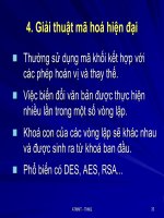 Giải thuật mã hóa hiện đại