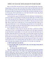 Thống kê Kinh tế xã hội năm 2009