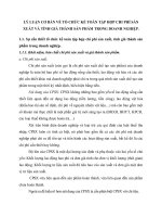 LÝ LUẬN CƠ BẢN VỀ TỔ CHỨC KẾ TOÁN TẬP HỢP CHI PHÍ SẢN XUẤT VÀ TÍNH GIÁ THÀNH SẢN PHẨM TRONG DOANH NGHIỆP