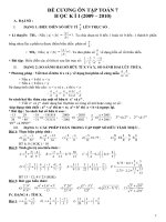 De cuong on tap toan 7 ca nam rat day du