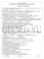 ĐỀ Đ HOC CĐ  ĐÃ THI 2007-2010