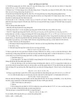 Đề mẫu thi HKI Hóa 12 số 10